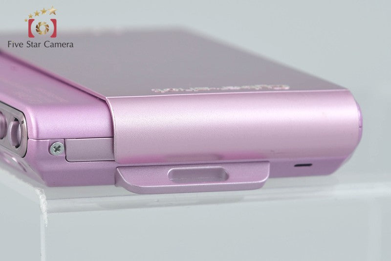 Sony Cyber-Shot DSC-T77 Pink 10.1 MP Digital Camera [Japanese Language Only]