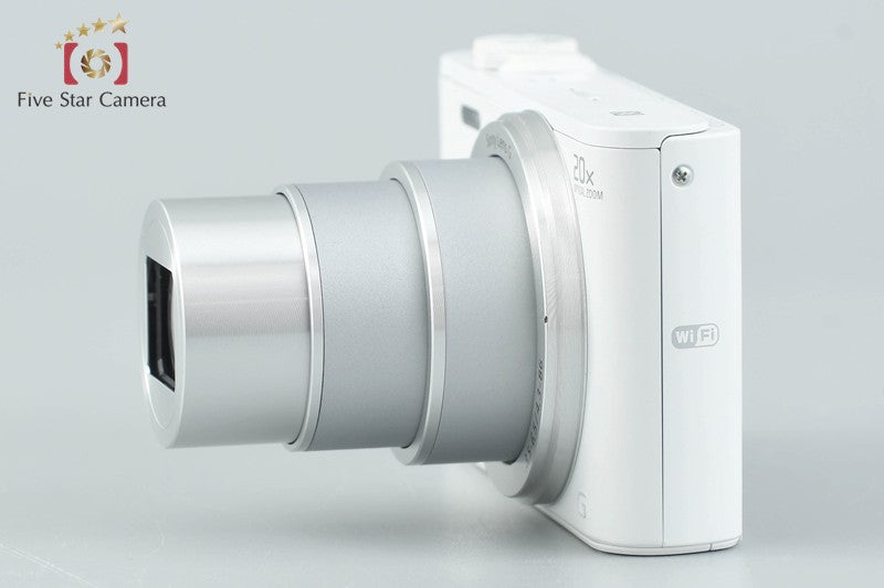 Sony Cyber-Shot DSC-WX350 White 18.2 MP Digital Camera [Japanese Language Only]