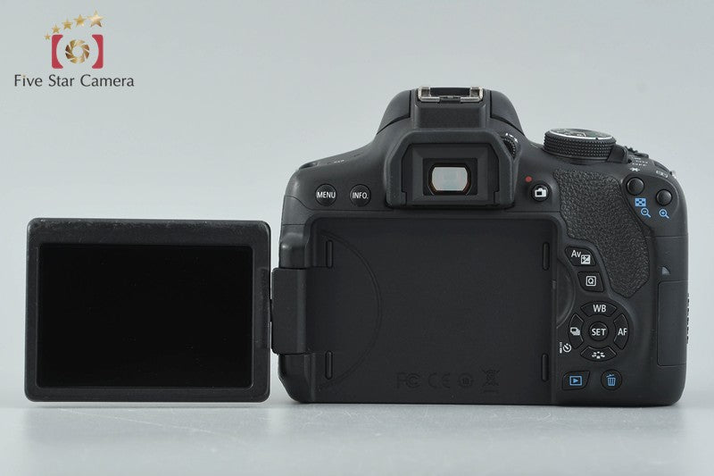 Canon EOS Kiss X8i / Rebel T6i / 750D 24.2 MP DSLR Camera Body w/ Box