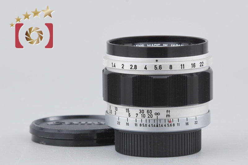 Canon 50mm f/1.4 L39 LTM Leica Thread Mount Lens