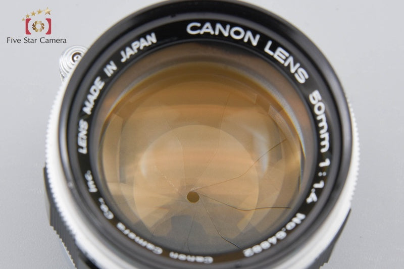 Canon 50mm f/1.4 L39 LTM Leica Thread Mount Lens