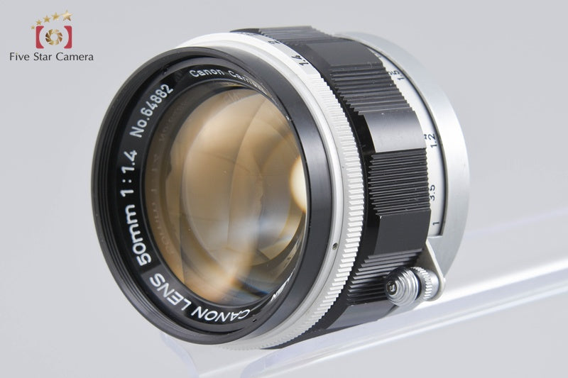 Canon 50mm f/1.4 L39 LTM Leica Thread Mount Lens