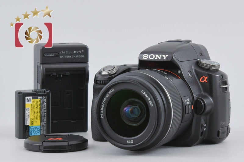 SONY α55 SLT-A55V 16.2 MP 18-55 Lens [Japanese Language Only]