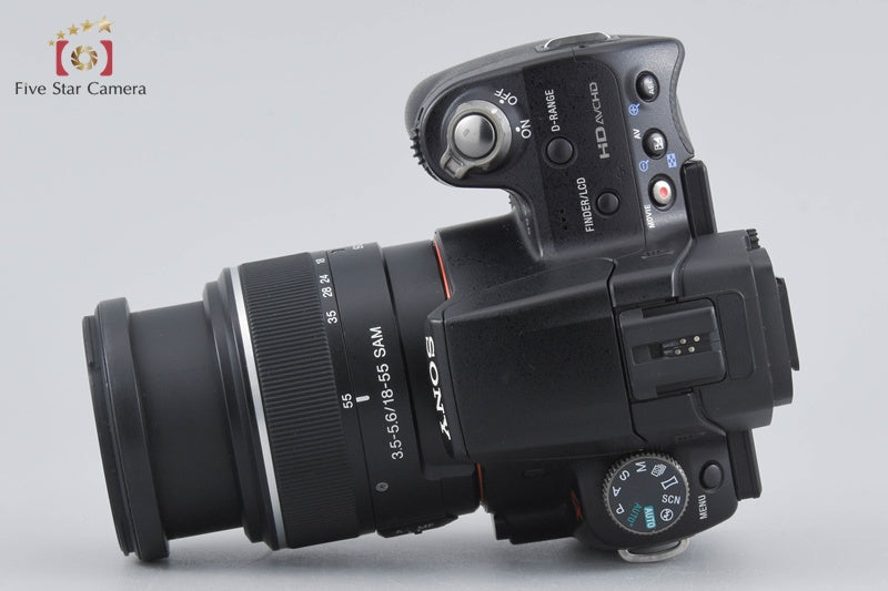 SONY α55 SLT-A55V 16.2 MP 18-55 Lens [Japanese Language Only]