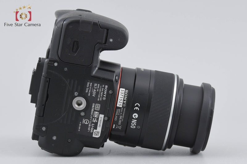SONY α55 SLT-A55V 16.2 MP 18-55 Lens [Japanese Language Only]