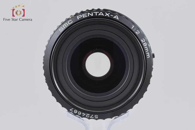 Pentax SMC A 28mm f/2 K Mount Lens