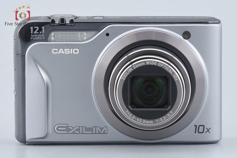 Casio EXILIM EX-H10 Silver 12.1 MP Digital Camera
