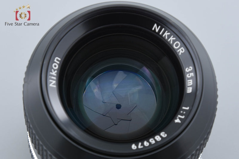 Nikon New NIKKOR 35mm f/1.4 Non Ai Lens