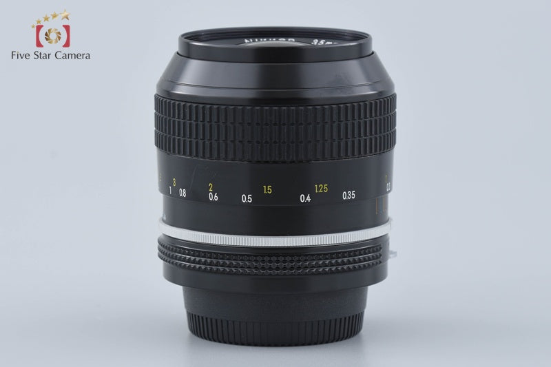 Nikon New NIKKOR 35mm f/1.4 Non Ai Lens