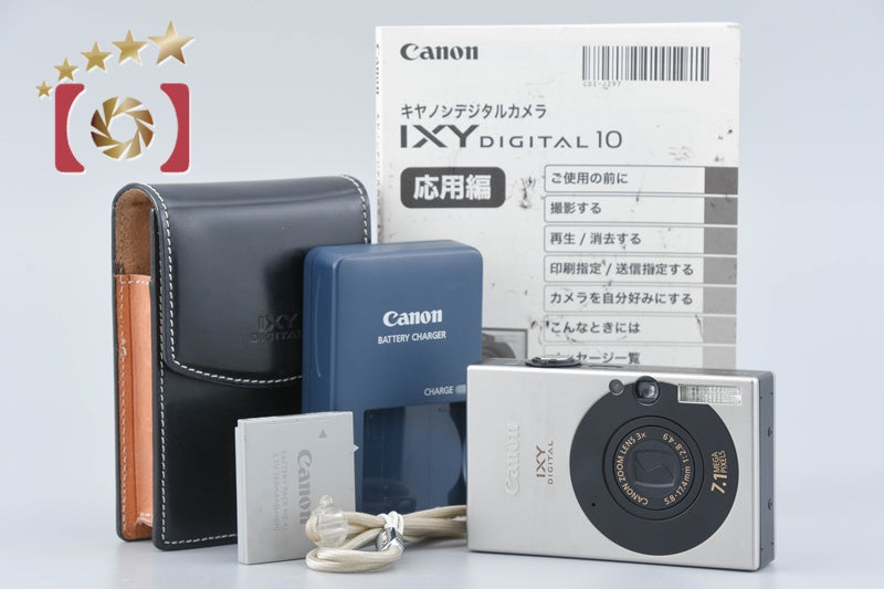 Canon IXY Digital 10 Black 7.1 MP Digital Camera