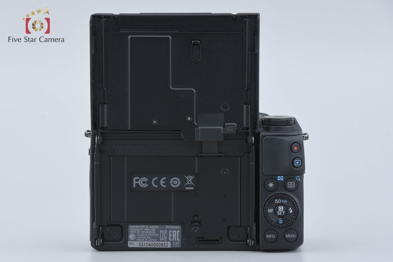 Canon EOS M3 Black 24.2 MP Digital Camera 18-55 55-200 Lenses w/ Box