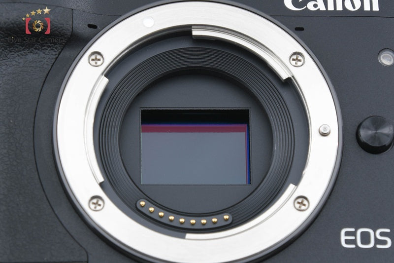 Canon EOS M3 Black 24.2 MP Digital Camera 18-55 55-200 Lenses w/ Box