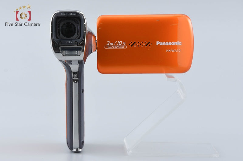 Panasonic HX-WA10 Sunshine Orange 16.0 MP Digital Movie Camera