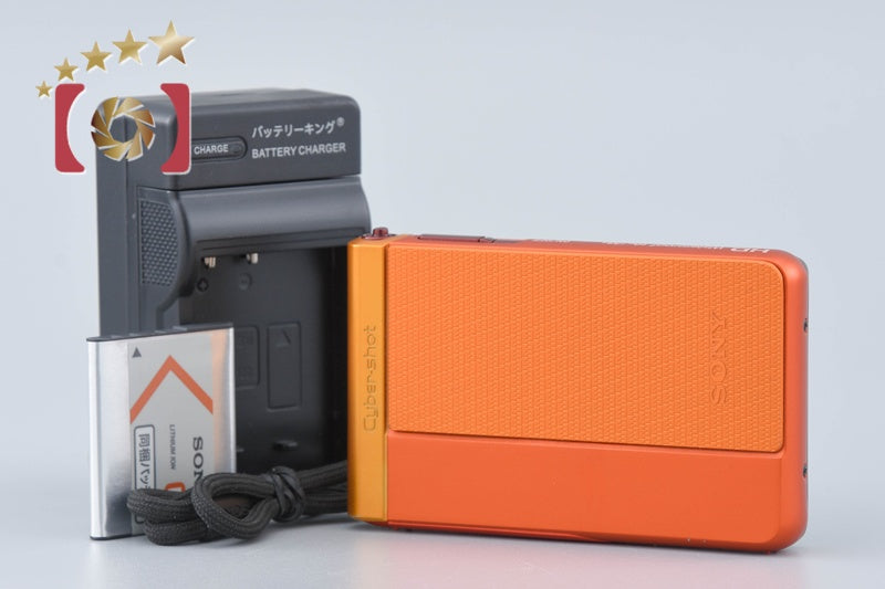 Sony Cyber-Shot DSC-TX30 Orange 18.2 MP Digital Camera [Japanese Language Only]