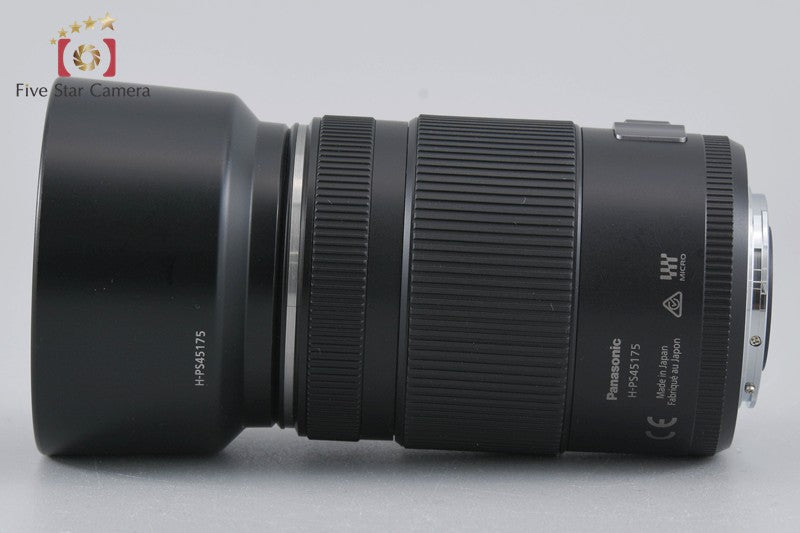 Panasonic LUMIX G X VARIO 45-175mm f/4-5.6 ASPH. POWER O.I.S. H-PS45175 Black