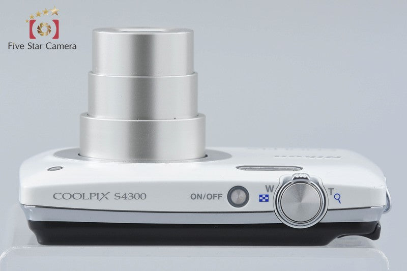 Nikon COOLPIX S4300 Shell White 16.2 MP Digital Camera