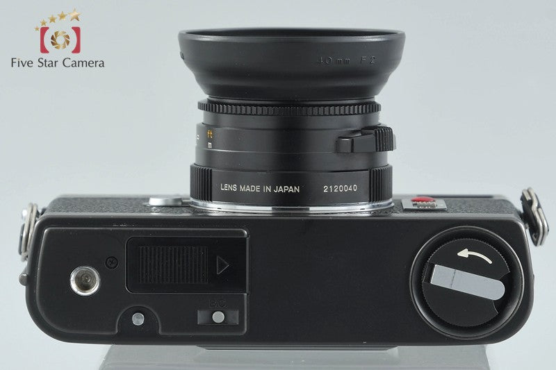 Minolta CLE 35mm Rangefinder Film Camera + M-ROKKOR 40mm f/2 2025.12 Overhauled!