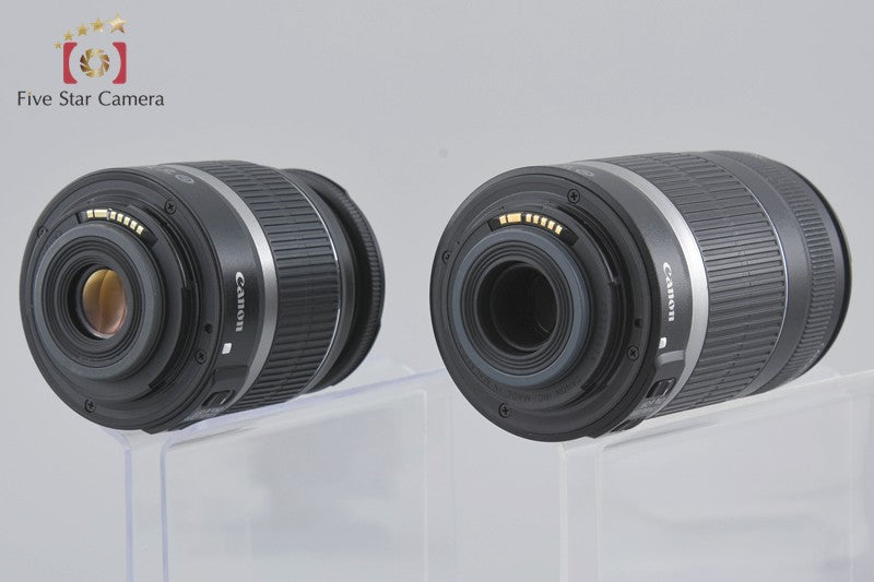 Canon EOS Kiss X4 / Rebel T2i / 550D 18.0 MP 18-55 55-250 Lenses