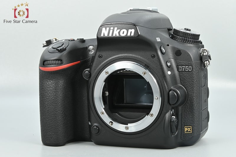 Nikon D750 24.3 MP Full Frame Digital SLR Camera Body [Excellent]