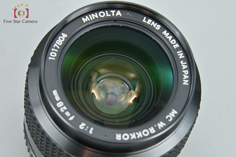 Minolta MC W.ROKKOR 28mm f/2 [Very Good]