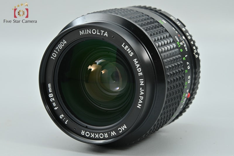 Minolta MC W.ROKKOR 28mm f/2 [Very Good]
