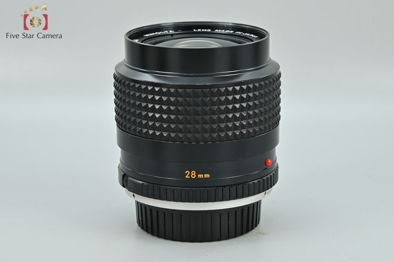 Minolta MC W.ROKKOR 28mm f/2 [Very Good]