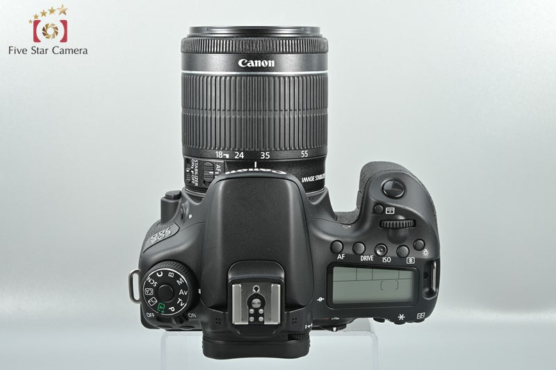 Canon EOS 70D 20.2 MP DSLR EF-S 18-55 55-250 IS STM Lens [Excellent]