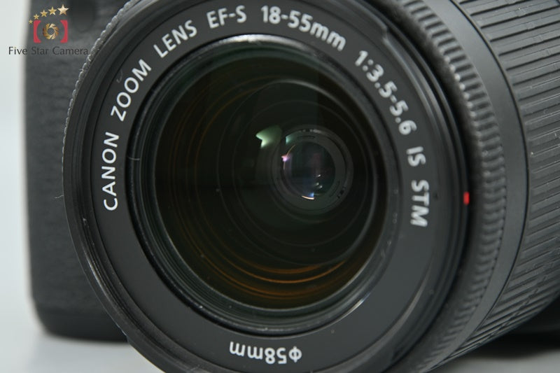 Canon EOS 70D 20.2 MP DSLR EF-S 18-55 55-250 IS STM Lens [Excellent]