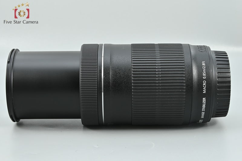 Canon EOS 70D 20.2 MP DSLR EF-S 18-55 55-250 IS STM Lens [Excellent]