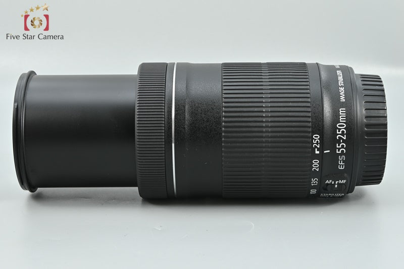 Canon EOS 70D 20.2 MP DSLR EF-S 18-55 55-250 IS STM Lens [Excellent]