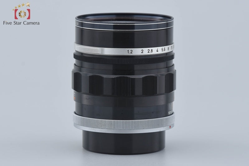 Canon FL 58mm f/1.2 FD Mount Lens