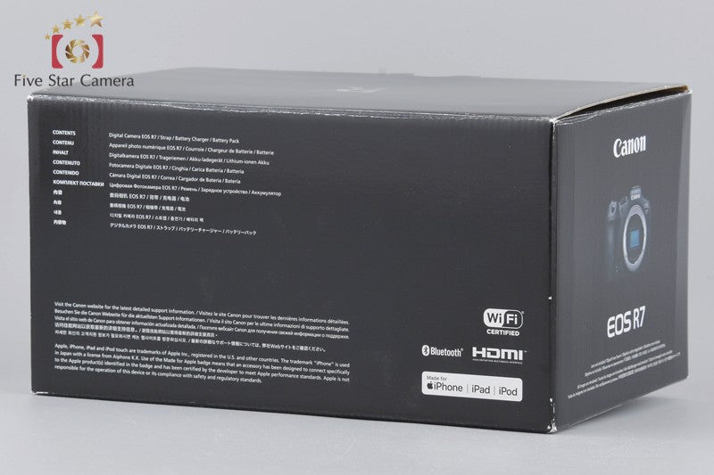 Shutter count 2,000 Canon EOS R7 32.5 MP Mirrorless Camera Body w/ Box