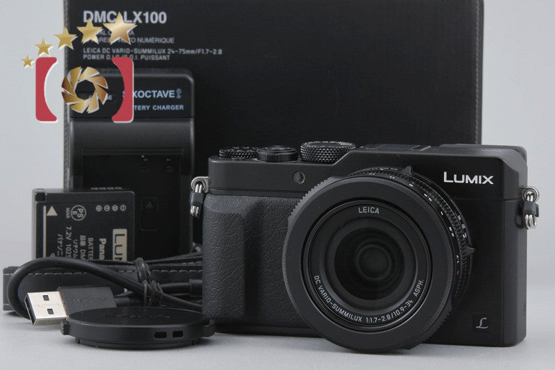 Panasonic LUMIX DMC-LX100 Black 12.8 MP Digital Camera [Japanese Language Only]
