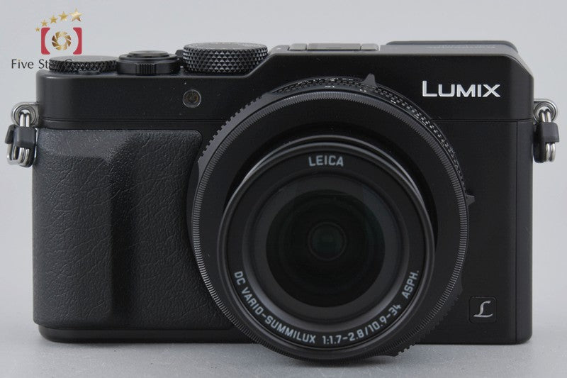 Panasonic LUMIX DMC-LX100 Black 12.8 MP Digital Camera [Japanese Language Only]