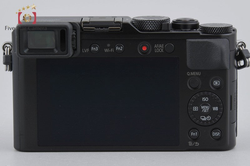 Panasonic LUMIX DMC-LX100 Black 12.8 MP Digital Camera [Japanese Language Only]