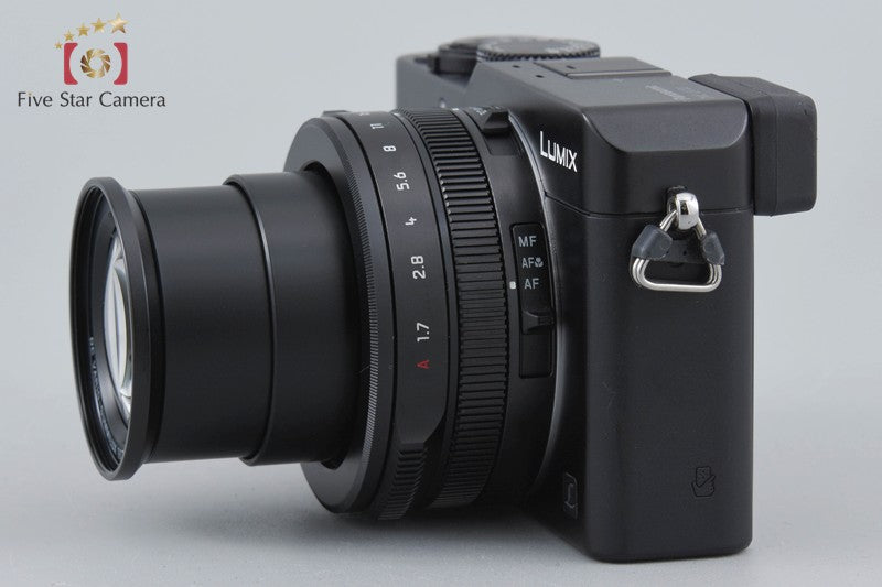 Panasonic LUMIX DMC-LX100 Black 12.8 MP Digital Camera [Japanese Language Only]