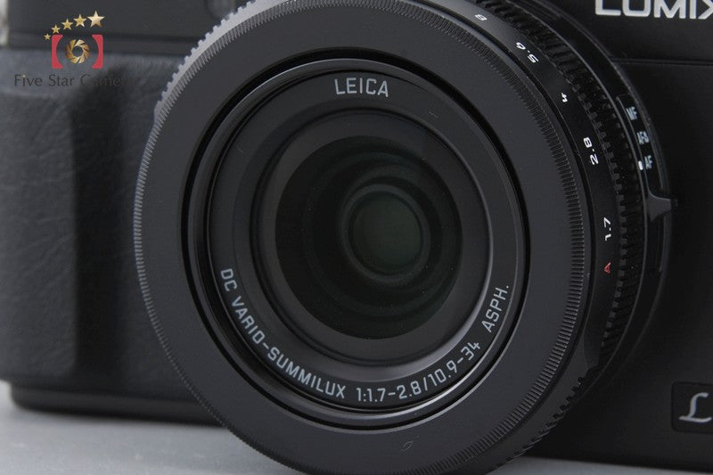 Panasonic LUMIX DMC-LX100 Black 12.8 MP Digital Camera [Japanese Language Only]