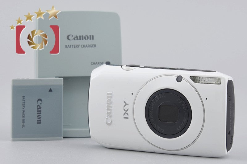 Canon IXY 30S White 10.0 MP Digital Camera