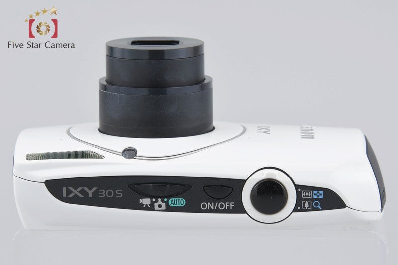 Canon IXY 30S White 10.0 MP Digital Camera