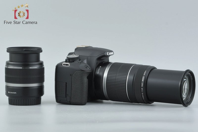 Canon EOS Kiss X3 / Rebel T1i / 500D 15.1 MP 18-55 55-250 Lenses