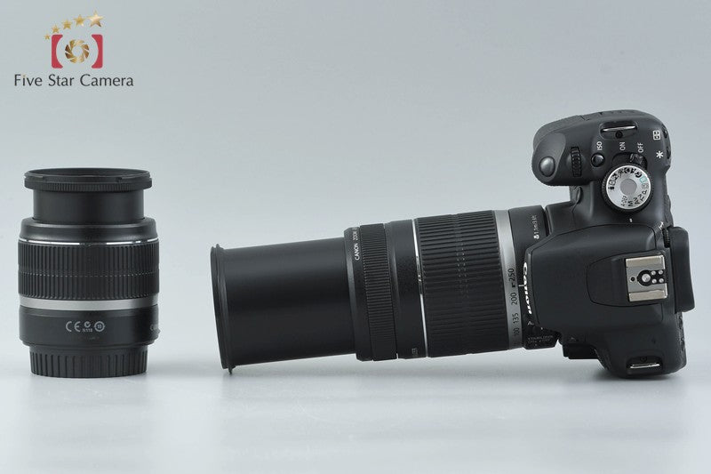 Canon EOS Kiss X3 / Rebel T1i / 500D 15.1 MP 18-55 55-250 Lenses