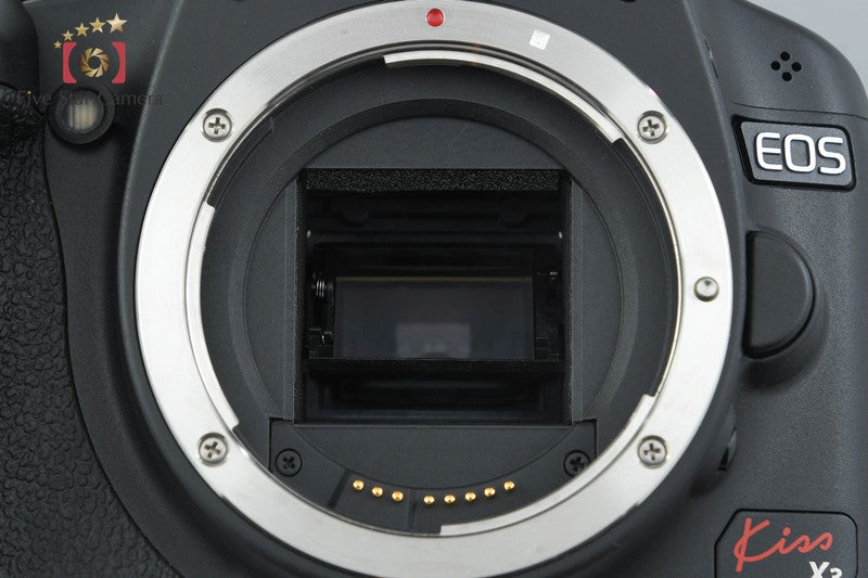 Canon EOS Kiss X3 / Rebel T1i / 500D 15.1 MP 18-55 55-250 Lenses