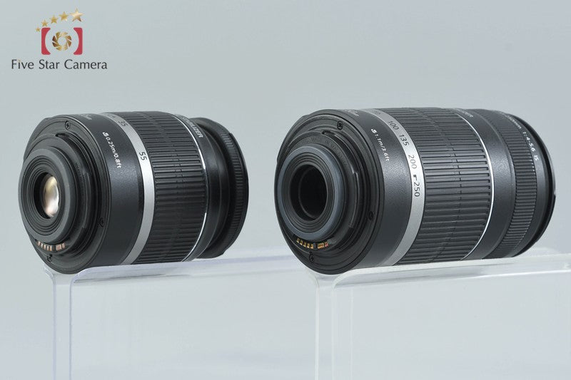 Canon EOS Kiss X3 / Rebel T1i / 500D 15.1 MP 18-55 55-250 Lenses