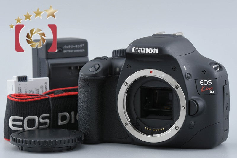Count 1,232 Canon EOS Kiss X4 / Rebel T2i / 550D 18.0 MP DSLR Camera Body