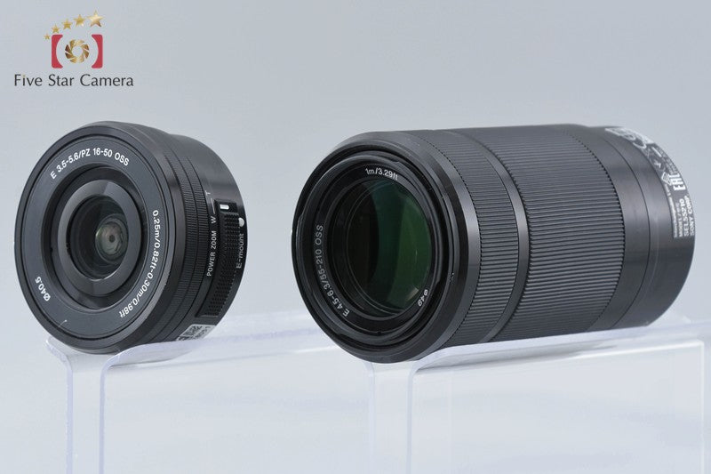 Sony Alpha α6100 ILCE-6100 Black 16-50 55-210 Lenses [Japanese Language Only]