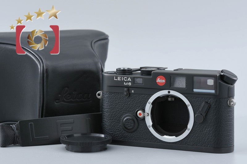 Leica M6 Black 35mm Rangefinder Film Camera Body