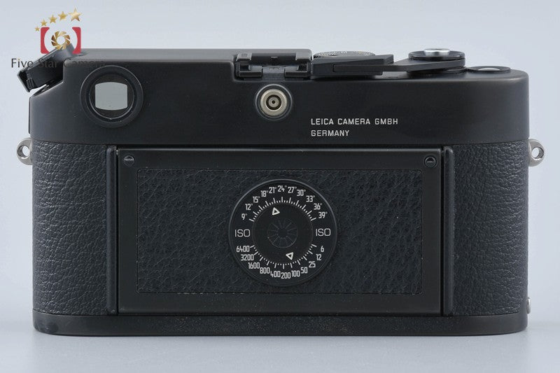 Leica M6 Black 35mm Rangefinder Film Camera Body