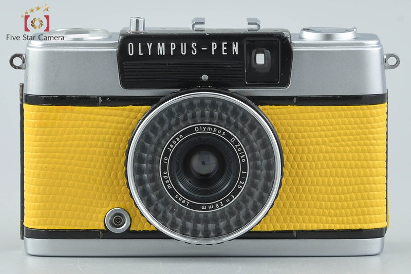 Olympus PEN EE-3 Yellow 35mm Half Frame Film Camera D.Zuiko 28mm f/3.5