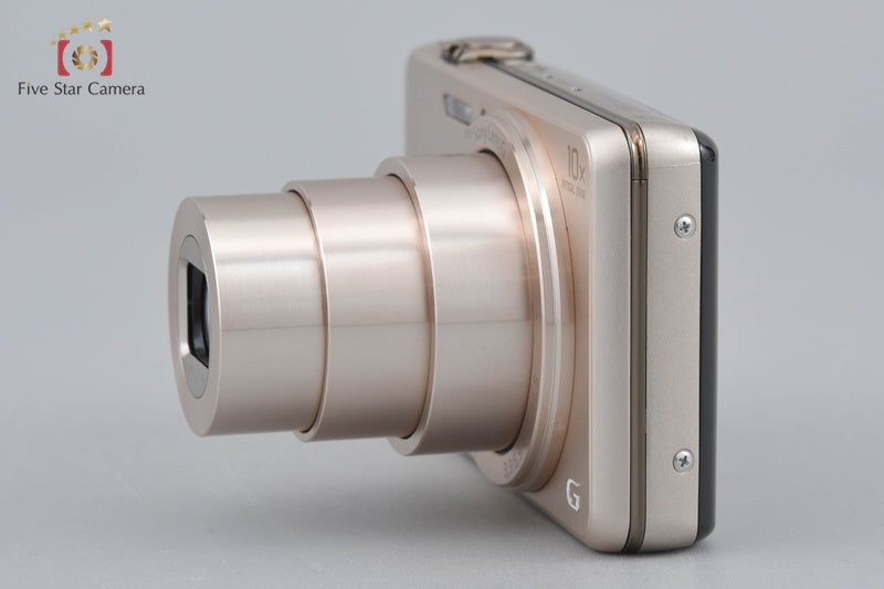 SONY Cyber-shot DSC-WX220 Gold 18.2 MP Digital Camera [Japanese Language Only]