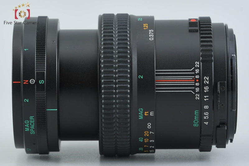 Mamiya SEKOR MACRO C 80mm f/4 N for 645 w/ Box
